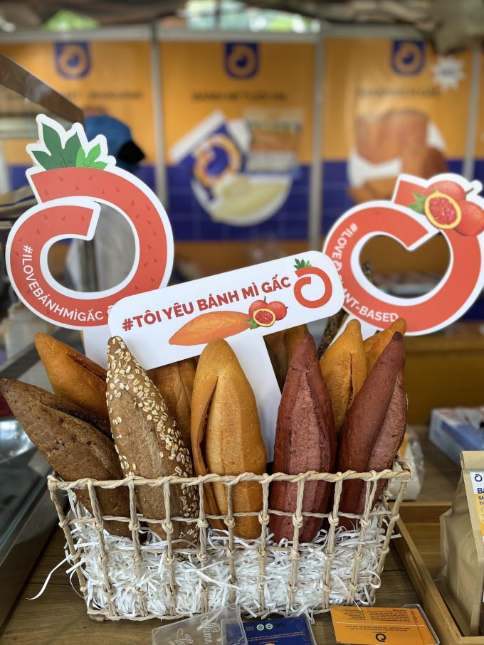 Vegetarian Banh Mi in Ho Chi Minh City